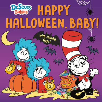 Cover Image for Happy Halloween, Baby! with Dr. Seuss Babies: An Interactive Lift-The-Flap Book -- Random House, Board Books