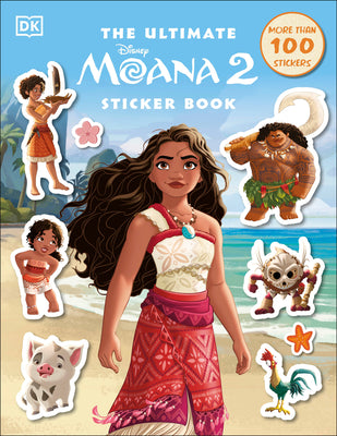 Cover Image for Disney Moana 2 Ultimate Sticker Book -- Ruth Amos, Paperback