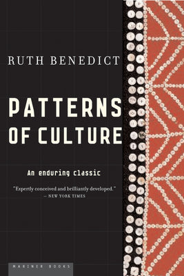 Cover Image for Patterns of Culture -- Ruth Benedict, Paperback