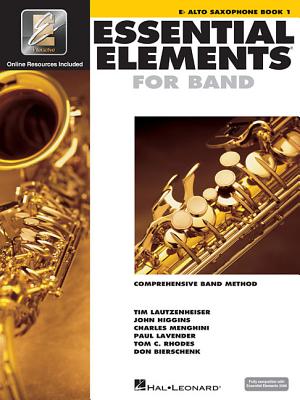 Cover Image for Essential Elements for Band - Eb Alto Saxophone Book 1 with Eei (Book/Media Online) -- Hal Leonard Corp, Paperback