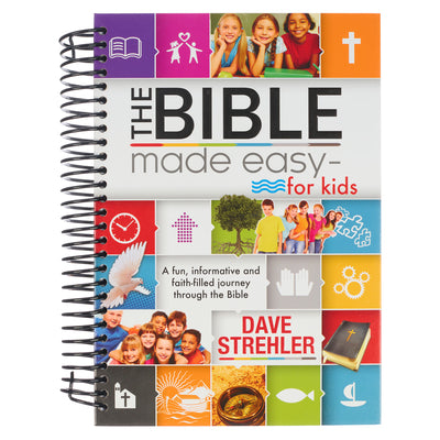 Cover Image for The Bible Made Easy--For Kids -- Dave Strehler, Spiral