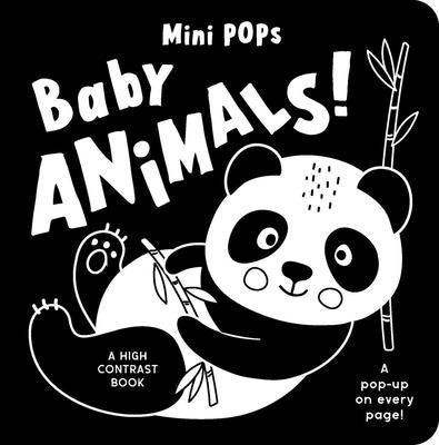 Cover Image for Mini Pops: Baby Animals!: A High Contrast Pop-Up Book -- Lake Press, Board Book