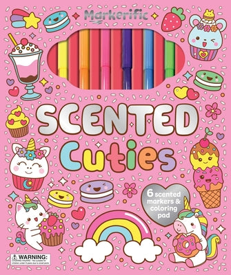 Cover Image for Markerific: Scented Cuties: Activity Folder with 6 Markers -- Lake Press, Other