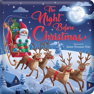 Cover Image for The Night Before Christmas: Padded Board Book: Picture Storybook -- James Newman Gray, Board Book