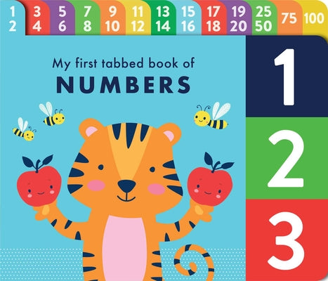 Cover Image for 123: My First Tabbed Book of Numbers: Board Book with Colorful Tabs -- Lake Press, Board Books