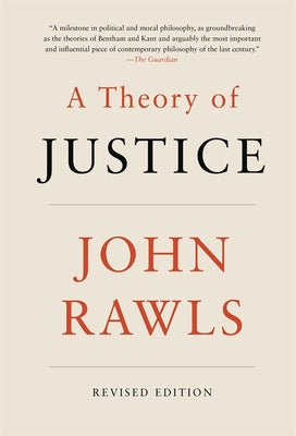 Cover Image for A Theory of Justice -- John Bordley Rawls, Paperback