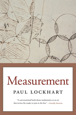 Cover Image for Measurement -- Paul Lockhart, Paperback