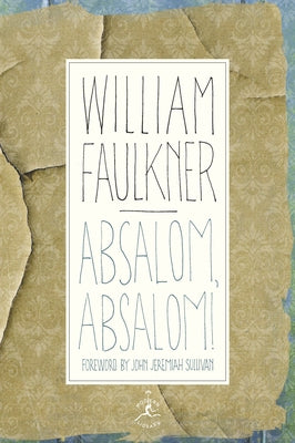 Cover Image for Absalom, Absalom! -- William Faulkner, Hardcover