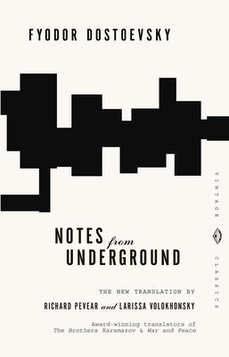 Cover Image for Notes from Underground -- Fyodor Dostoyevsky, Paperback