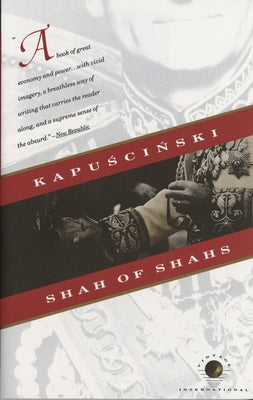 Cover Image for Shah of Shahs -- Ryszard Kapuscinski, Paperback