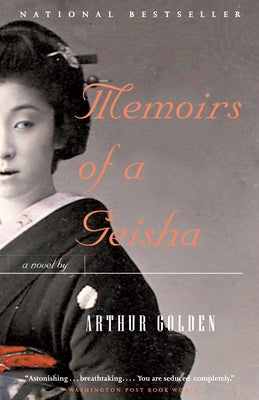 Cover Image for Memoirs of a Geisha -- Arthur Golden, Paperback