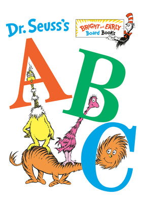 Cover Image for Dr. Seuss's ABC: . -- Dr Seuss, Board Books