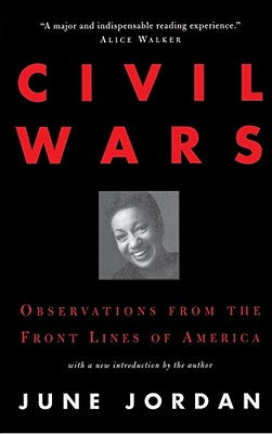 Cover Image for Civil Wars -- June Jordan, Paperback