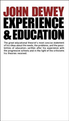 Cover Image for Experience and Education -- John Dewey, Paperback