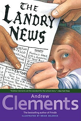Cover Image for The Landry News -- Andrew Clements, Paperback