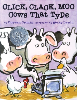 Cover Image for Click, Clack, Moo: Cows That Type -- Doreen Cronin, Hardcover