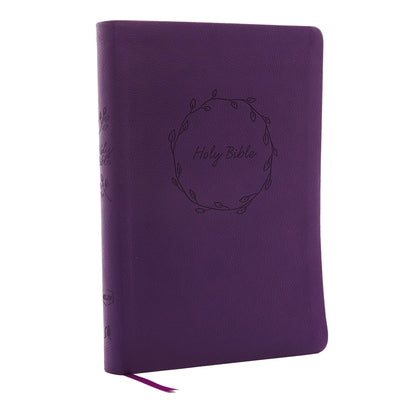 Cover Image for NKJV, Value Thinline Bible, Large Print, Imitation Leather, Purple, Red Letter Edition -- Thomas Nelson, Imitation Leather