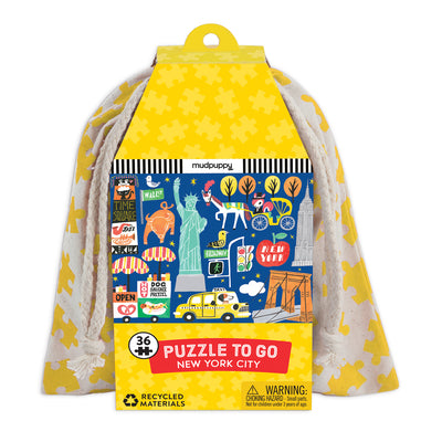 Cover Image for New York City Puzzle to Go -- Hui Skipp, Jigsaw