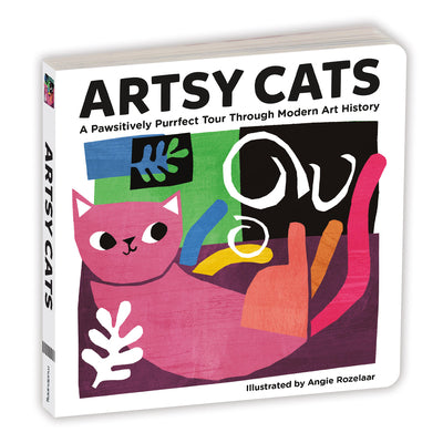 Cover Image for Artsy Cats Board Book -- Angie Rozelaar, Board Books