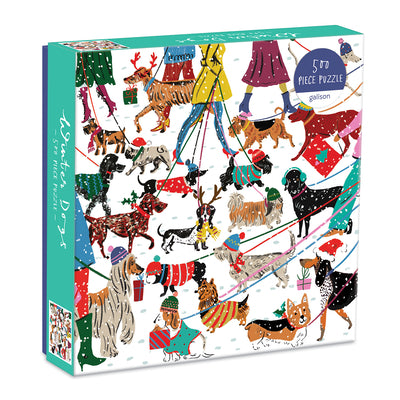 Cover Image for Winter Dogs 500 Piece Puzzle -- Galison, Other