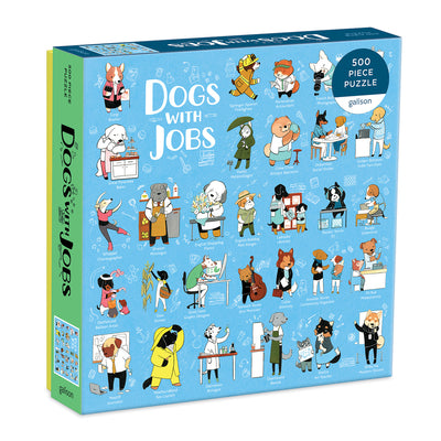 Cover Image for Dogs with Jobs 500 Piece Puzzle -- Galison, Other