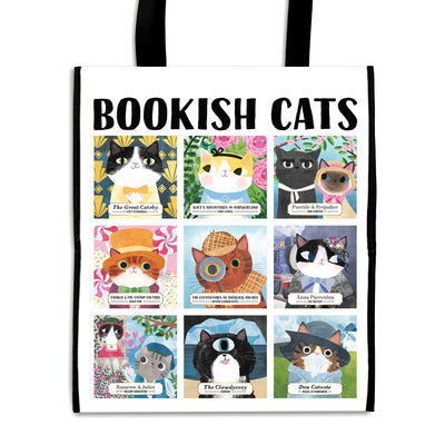 Cover Image for Bookish Cats Reusable Shopping Bag -- Mudpuppy, Other