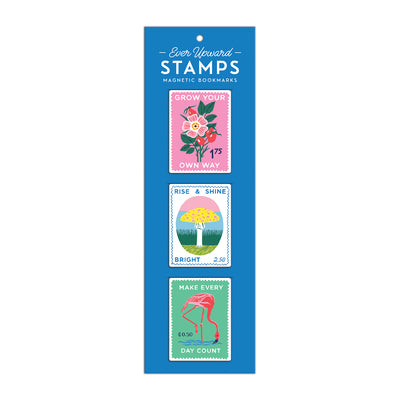 Cover Image for Ever Upward Stamps Magnetic Bookmarks -- Galison, Other