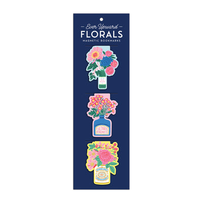 Cover Image for Ever Upward Floral Magnetic Bookmarks -- Galison, Other