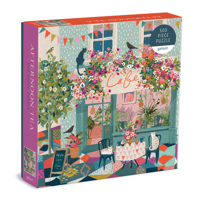 Cover Image for Afternoon Tea 500 Piece Puzzle -- Galison, Other