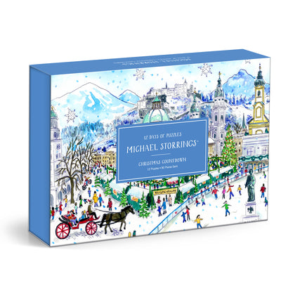 Cover Image for Michael Storrings 12 Days of Christmas Advent Puzzle Calendar -- Galison, Other