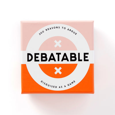 Cover Image for Debatable Social Game Set -- Galison, Board Games