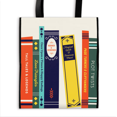 Cover Image for Literary Tales Reusable Tote -- Galison, Other