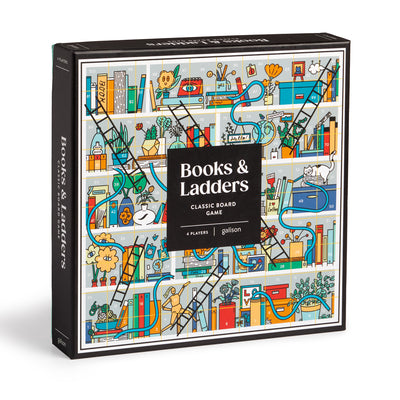 Cover Image for Books and Ladders Classic Board Game -- Galison, Game