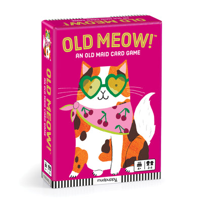 Cover Image for Old Meow! Card Game -- Mudpuppy, Board Games