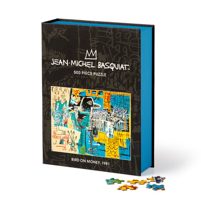 Cover Image for Basquiat Bird on Money 500 Piece Book Puzzle -- Galison, Jigsaw