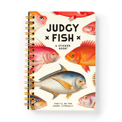 Cover Image for Judgy Fish Sticker Book -- Brass Brass Monkey, Novelty