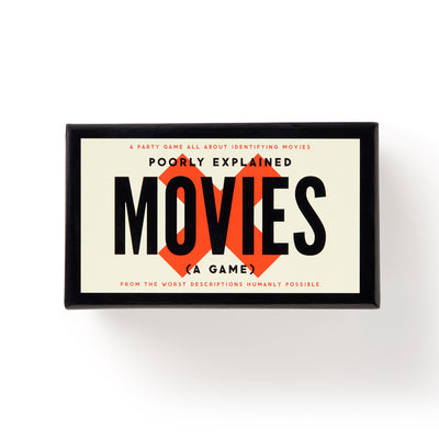 Cover Image for Poorly Explained Movies Game -- Brass Monkey, Board Games