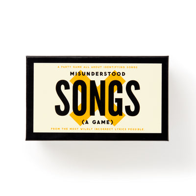 Cover Image for Misunderstood Songs Game -- Brass Monkey, Board Games