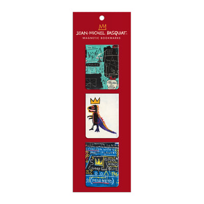 Cover Image for Basquiat Magnetic Bookmarks -- Galison, General Merchandise