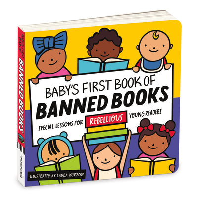 Cover Image for Baby's First Book of Banned Books -- Mudpuppy, Board Books