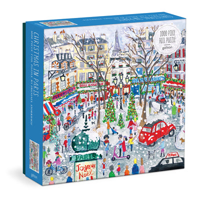 Cover Image for Michael Storrings Christmas in Paris 1000 Piece Foil Puzzle -- Galison, Other