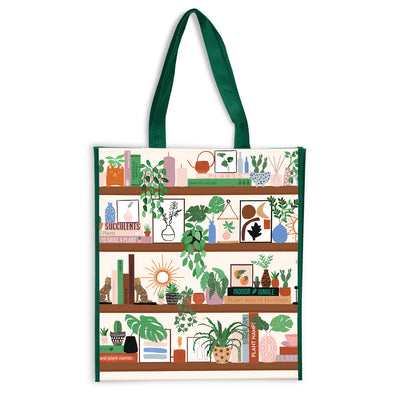 Cover Image for Plant Shelfie Reusable Shopping Bag -- Galison, Other