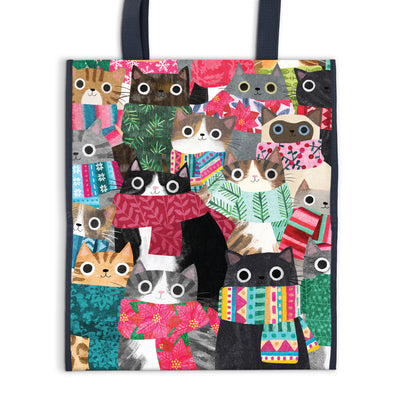 Cover Image for Wintry Cats Reusable Tote -- Galison, Other