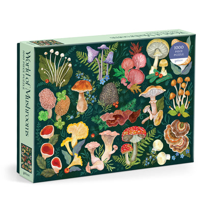 Cover Image for World of Mushrooms 1000 Piece Puzzle -- Galison, Other