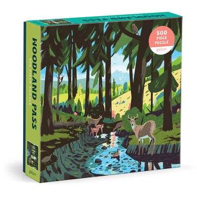 Cover Image for Woodland Pass 500 Piece Puzzle -- Galison, Other