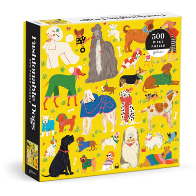 Cover Image for Fashionable Dogs 500 Piece Puzzle -- Galison, Other