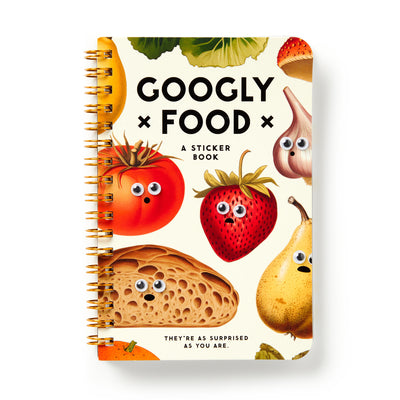 Cover Image for Googly Food Sticker Book -- Brass Brass Monkey, Novelty