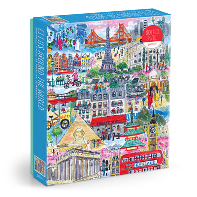 Cover Image for Michael Storrings Cities Around the World 1000 Piece Puzzle -- Galison, Other
