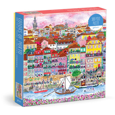 Cover Image for Michael Storrings Colors of Porto 500 Piece Puzzle -- Galison, Jigsaw