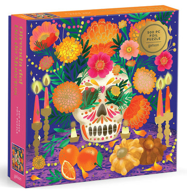 Cover Image for Ofrenda del Día de Muertos 500 Piece Foil Puzzle -- Galison, Jigsaw